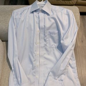Charles Tyrwhitt, 16 / 34, Slim Fit, French Cuff, Wrinkle Free Dress Shirt